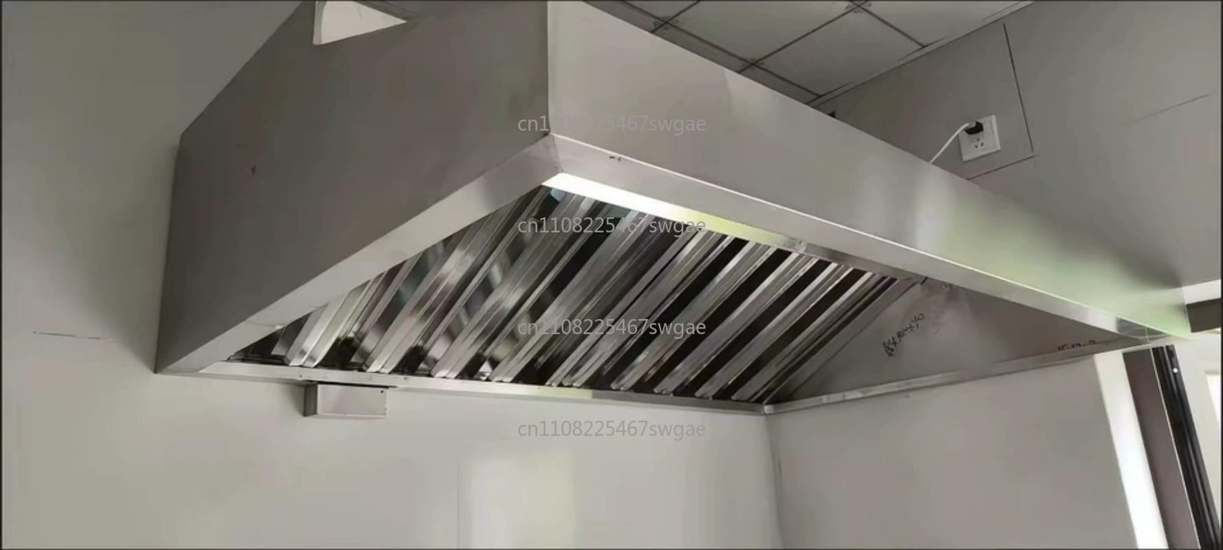 Steel Kitchen Exhaust Hood Hig - Commercial Kitchen Hoods ulasan dan harga