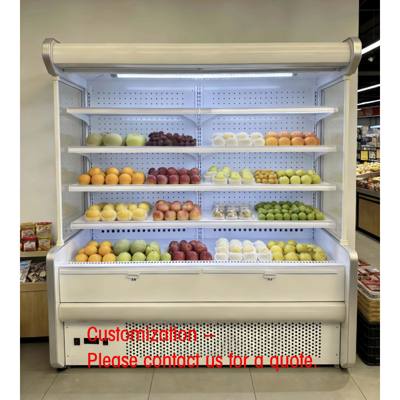 custom.Multi-Deck Open Showcas - Commercial Chest Freezer ulasan dan harga