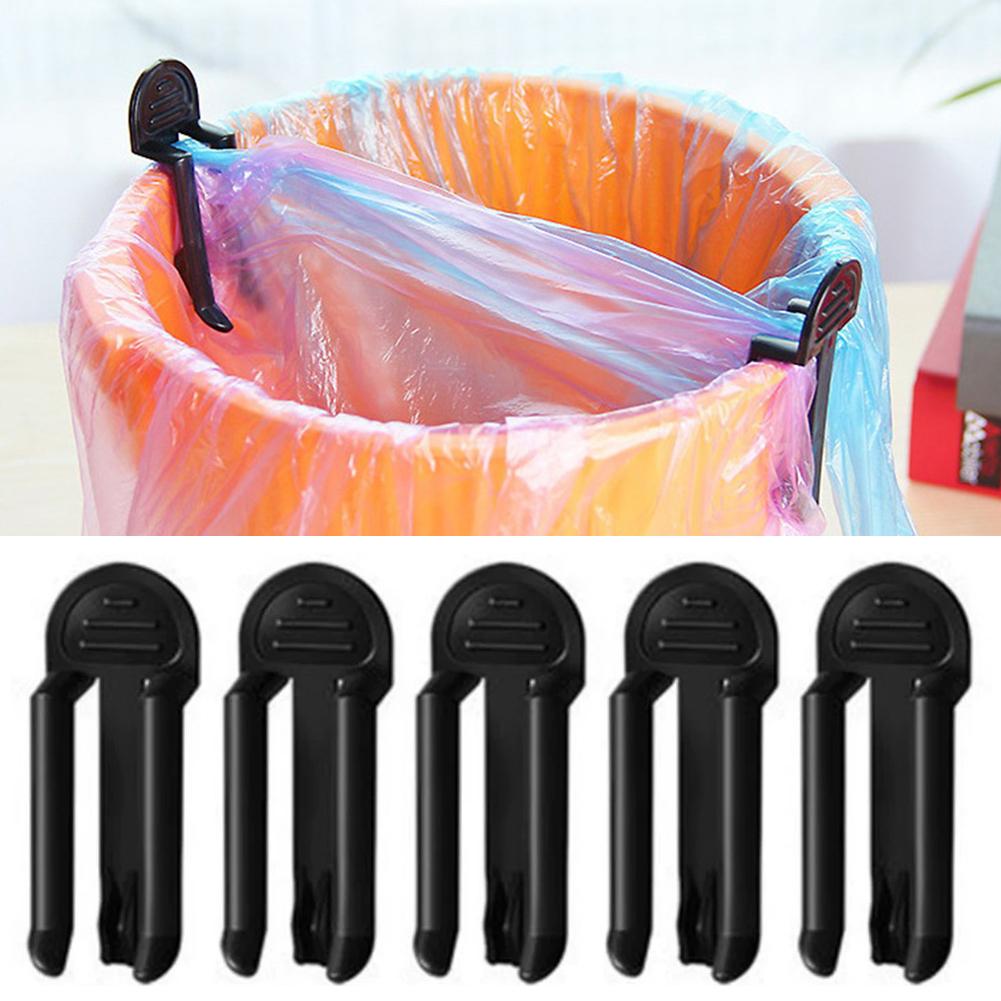 2/5Pcs Plastic Garbage Bag Cli - Commercial Kitchen Bin ulasan dan harga